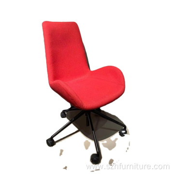 Red High Back Visitor Executive Swivel Office Chair
